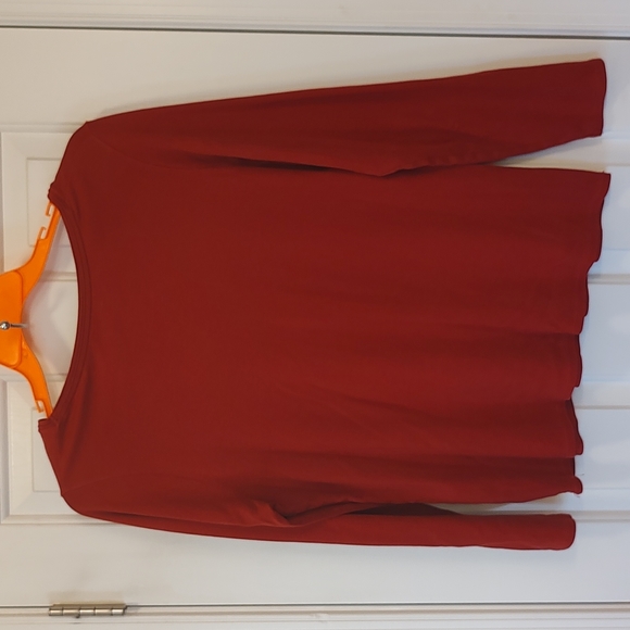 Lane Bryant 14/16 Red Top - Picture 2 of 3